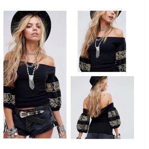 Free People Rock with you top
